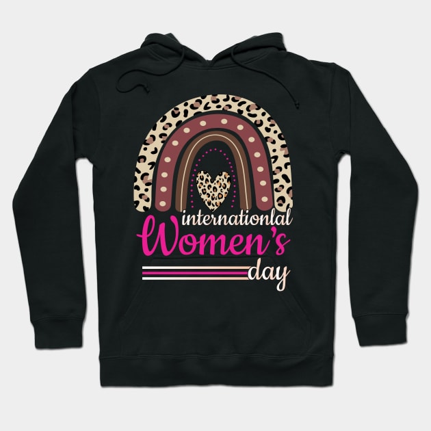 International Women's Day Cute 8TH March Hoodie by FabulousDesigns